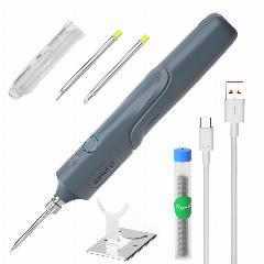 Беспроводной паяльник handsKit USB soldering iron 8 Вт, серебристый, 15*5*5mm