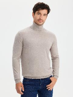 Свитер JUST CLOTHES, бежевый, 50