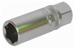 Головка свечная 16 мм 1/2" 6-гр. с резинкой сатиновая AIST 47116 ключ свечной 16мм