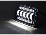 Led ПТФ, универсальная светодиодная противотуманная фара для автомобилей и грузовиков, 2шт 50W, черный — фото 4