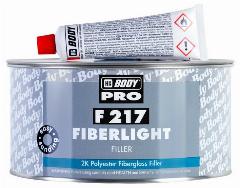 Шпатлевка со стекловолокном PRO F217 0.5л BODY 2170500000, зеленый, крупнозернистая