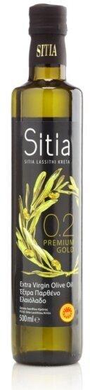 Масло оливковое Sitia Extra Virgin P.D.O. 0,2% 0,5 л