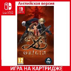 Игра Ys Origin Switch Английский язык Картридж на Nintendo Switch