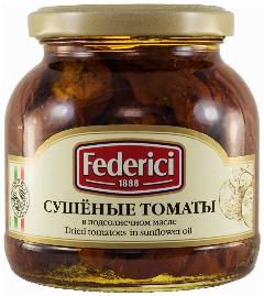 Томаты Federici сушеные в подсолнечном масле, 280г