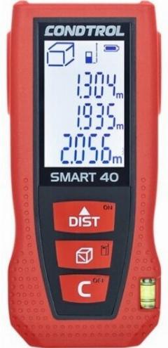 Дальномер лазерный CONDTROL Smart 40, красный