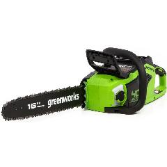 Пила цепная аккумуляторная GREENWORKS GD40CS18K4 40V, бесщеточная (2005807UB), зеленый/черный