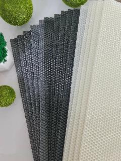 Набор вощины для создания свечей Белый/Черный/Серый, Большой формат (40х26см), разноцветный