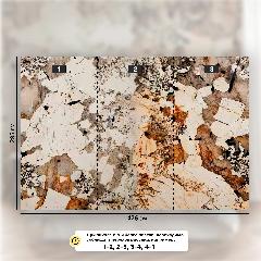 Гибкий мрамор "Патагония" лист №3; 1420х2850; 4,047кв. м., патагония лист 3