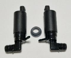 Мотор (насос) омывателя Mitsubishi Carisma Space Star MR108596 H108596, черный