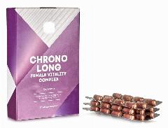 Хронолонг Anti-age, противовозратной продукт для женщин, Chronolong, 30 капсул, бежевый