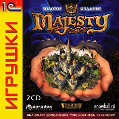 Игра для компьютера: Majesty. Золотое издание (Jewel диск) Лицензионный диск
