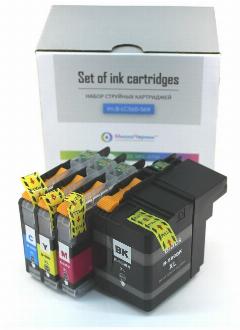 Картриджи для Brother MFC-J3520, MFC-J3720 (совм. LC569XLBK, LC565XLC, LC565XLM, LC565XLY), неоригинальные, комплект 4 цвета, im. B-LC565-569, многоцветный
