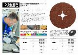 Круг шлифовальный фибровый для УШМ ЗУБР P60, 115х22 мм, 5 листов, Профессионал, коричневый — фото 4