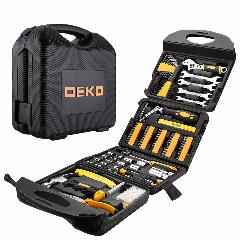 Набор инструментов для дома и автомобиля DEKO DKMT165 (165 предметов)