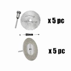Мини токарный станок JIGHOLE, 10pc saw blades