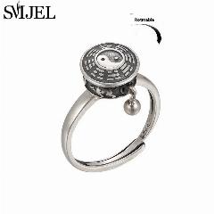 Кольцо SMJEL, серебряный, TJZ331