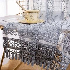MELUNMHOM сетчатые шторы белые серые, grey