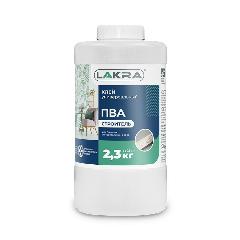 Клей Лакра Строитель ПВА универсальный, 2,3 кг
