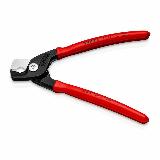 Кабелерез KNIPEX StepCut, ступенчатый рез, d 15 мм (50 кв. мм.), длина 160 мм, обливные ручки KN-9511160 — фото 4