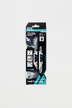 Пилки для лобзика METALLICA T118A по стали 2-5 мм, 75/50 мм, HSS, прямой рез (2 шт.)