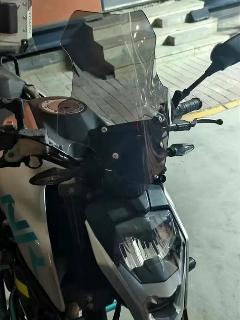 Для CFMOTO NK650 NK250 NK400 650NK 400NK 250NK 2018 2019-2021 2022 2023 лобовое стекло ветровое стекло NEO Sports Cafe 400, Gray