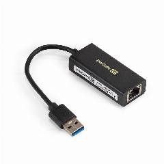 Кабель-адаптер ExeGate EXE-735U3-45 (USB3.0 --> 1xRJ45 UTP 1000Mbps, Axis Chipset AX88179) EX283722RUS