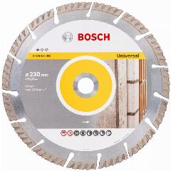 Диск алмазный отрезной Turbo Segment 230x22,23мм BOSCH Standard for Universal 2608615065