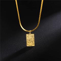 Колье LIKGREAT, 12.5*22.3mm, the sun