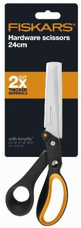 Ножницы Fiskars Amplify 24 см, черный/оранжевый — фото 2
