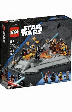 Конструктор LEGO Star Wars 75334 Obi-Wan Kenobi vs. Darth Vader Оби-Ван Кеноби против Дарта Вейдера, 408 дет., серый, Д: 282 мм, Ш: 262 мм, В: 76 мм