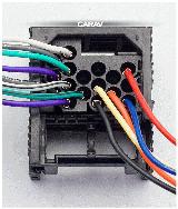 Штатный ISO - переходник для а/м BMW 1983+ / LAND ROVER 2001+ / ROVER 1999+ / MINI 2000+ CARAV 12-103, черный матовый — фото 3