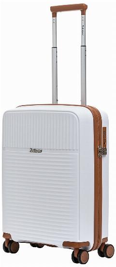 Чемодан Robinzon Madeira Plus, *05 pure white, В ручную кладь S