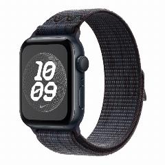 Ремешок Apple Nike Sport Loop для Apple Watch, 41mm, Black/Blue, black-blue, One Size (запястье 130–200 мм)