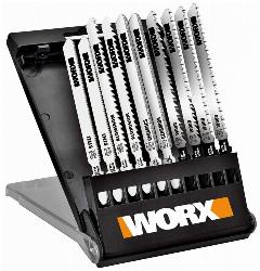Набор пилок для лобзика 10 шт WORX WA8106