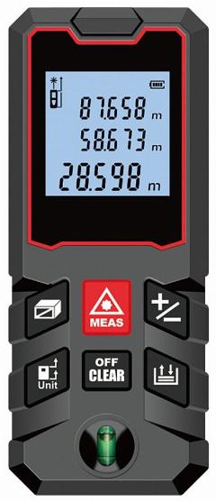 RichMeters DM-100 Лазерный дальномер, черный