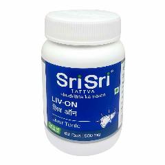 Таблетки Sri Sri Tattva Liv-on, 60 г, 60 мл, 60 шт.