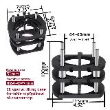 Подъемник для маршрутизатора FNICEL 65 мм, Red Router Lift, as shown — фото 4