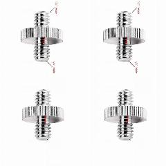 Металлический адаптер с резьбой 1/4 дюйма на 3/8 дюйма, 4/8 шт, 4pcs model 4