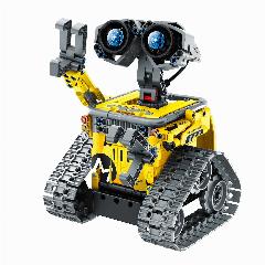 Конструктор STEM робот Валли (3 в 1) 8039 с пультом, серия Mechanical Master, желтый, валли 3 в 1