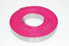 Провод плоский CONNFLY DS1057-01-10A282R 1мм, многопров, Cu, 10x28AWG, ПВХ, серый, кратно 1м