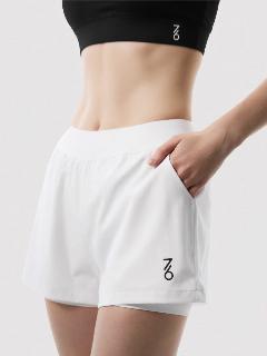 Шорты спортивные SEVEN SIX, белый, теплый белый, белый