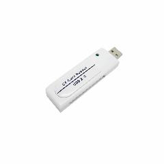 Картридер карт памяти CF (Compact Flash) USB 2.0, белый, 80x10x9