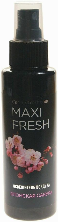 Ароматизатор автомобиля, спрей Maxifresh Японская Сакура 110 мл. аэрозольный