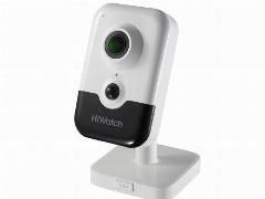 HiWatch DS-I214W(С) (2.8 mm) Компактная IP-видеокамера с ИК-подсветкой до 10 м и Wi-Fi, белый/черный, 1/2.7"