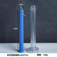 Формы для свечей UDOCOOL акриловые столбчатые, G, 15cm