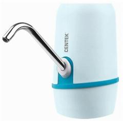 Диспенсер Помпа электрическая Centek CT-3002 Blue, USB зарядка, голубой
