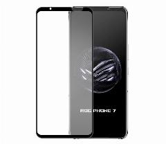 3D/5D защитное изогнутое стекло MyPads 5D Forti Glass для Asus ROG Phone 7 с закругленными изогнутыми краями с олеофобным покрытием