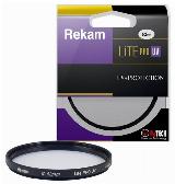 Светофильтр ультрафиолетовый Rekam 62-2LC Lite PRO UV с просветляющим покрытием для объектива, 62 мм, черный — фото 4