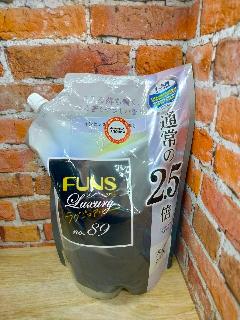 Daiichi Funs Luxury Softener №89 Кондиционер для белья с антибактериальным эффектом и ароматом сандала и бергамота 1200 мл в мягкой упаковке