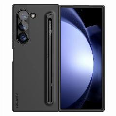 Складной чехол Nillkin для Samsung Galaxy Z Fold 6, S-Pen Stylus, чехол из жидкого силикона с защитой от отпечатков пальцев, чехлы для Z Fold 6, Black, For Samsung Z Fold 6